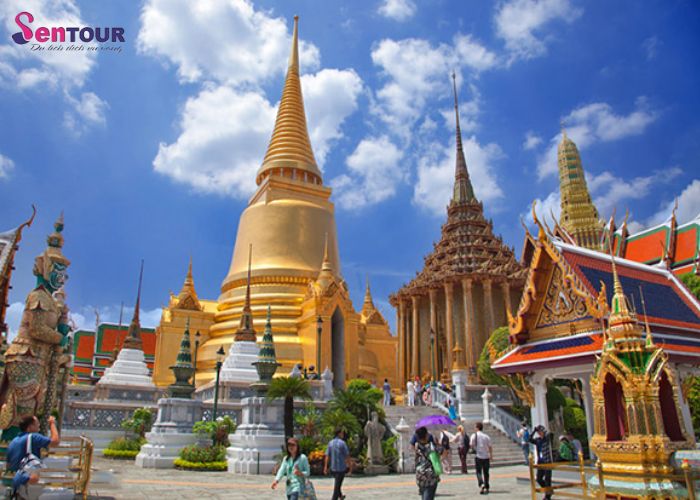 Một số ngôi chùa nổi bật tại Bangkok: